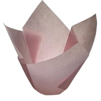 Genérico - Tulipa Para Muffin Rosado 50 Un Rojo