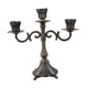 thumbnail image 3 of Soporte De Velas De Metal Candelador De Candelabro Elegante Decoración De Escritorio Candelabra Bronze 3 Arms, 3 of 5