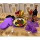 thumbnail image 2 of Juego de 6 piezas de guantes de horno y agarraderas de silicona color púrpura MTZRFLL, 2 of 6