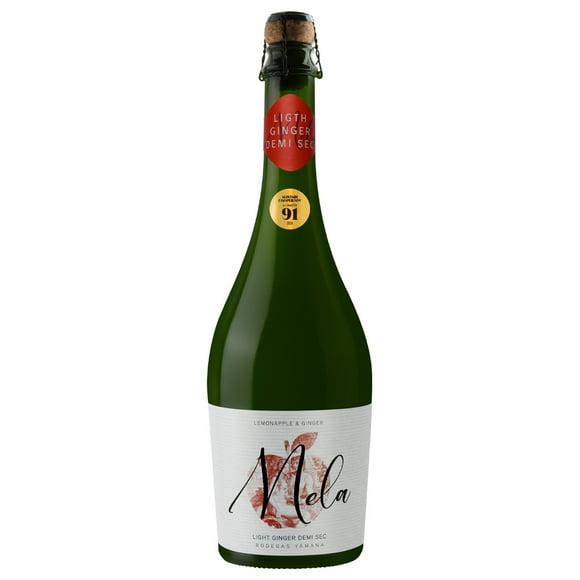 Espumante Mela Light Ginger Demi Sec 6,6° 750ml 52 Kcal/100ml
