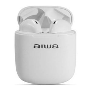 Aiwa - Audifonos Bluetooth Recargables Tws Inear Blanco Aw8