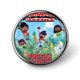 thumbnail image 1 of ¡Press Start!-Theme Round Button Badge: Premium Metal Construction, Ideal for High-End Events 2.8 cm, 1 of 6