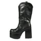 thumbnail image 4 of Bota Plataforma Ecocuero 95 Yassne Negro, 4 of 5