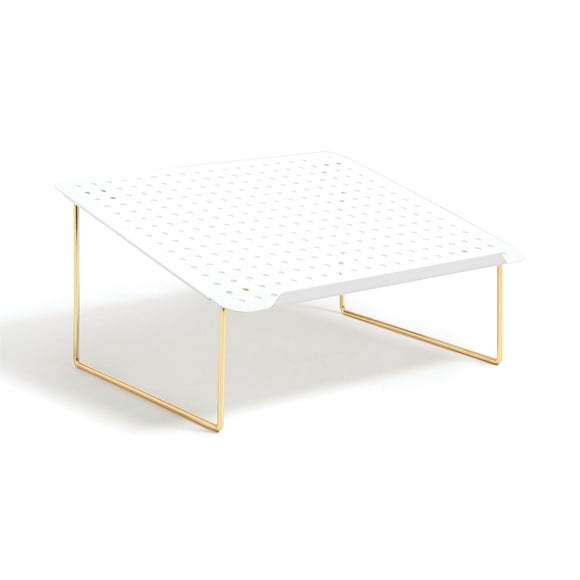 Soporte Notebook U Brands Metal Perforado 33x28x15cm Plegable