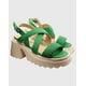 thumbnail image 2 of Sandalia cruzada petate Verde, 2 of 5