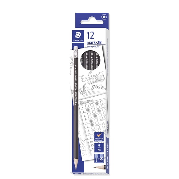 Lápices STAEDTLER Blacklead 2B (caja de 12)