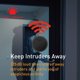 thumbnail image 3 of Alarma EverNary Pack de 5 Sensor de Vibración 125 dB Negro, 3 of 7