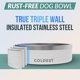 thumbnail image 3 of Cuenco para perros The Coldest Water 1200 ml Acero inoxidable, 3 of 8