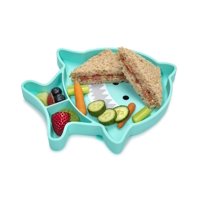 Melii - Plato De Silicona Con Succión Tiburón
