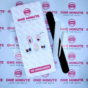 One Minute - Uñas Gel Semicuradas Diseño 191