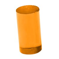 Magideal - Herramienta De Reemplazo Para Ferrule De Taco De Billar Accesorio Portátil Reparación Cue Profesional Acrílico Elástico Adecuado Para Mantenimiento Y Naranja