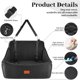 thumbnail image 2 of Asiento para perro Wooaidagg WOLHBL de espuma de 4 pulgadas, hasta 55 lb, 2 of 3