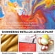 thumbnail image 4 of Set De Pintura Acrílica Metallic Botella De 60 Ml 24 Colores, 4 of 6