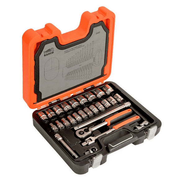 BAHCO SET 24P DADOS 1/2 Y LLAVES COMBINADAS MM
