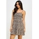 thumbnail image 2 of Vestido Mini con Volantes y Lazo Frontal Floral, 2 of 5