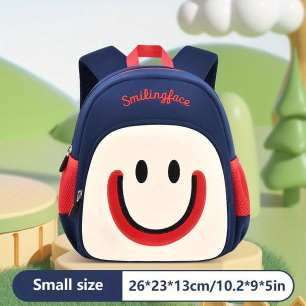 Kindergarten Elementary School Cartoon Schoolbag Boys Girls Cute BackpackLarge Capacity Lightweight Schoolbag Anti-lost Schoolbag School Season Gift