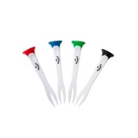 Golf Tees Callaway Par Tee De Plástico, 3.25 Pulgadas, Paquete De 4