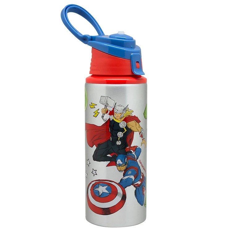 Disney - Botella Metalica 500Ml Licencias Avengers