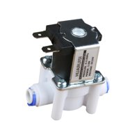 Ioensy - Válvula Solenoide De 1/4"" Cc 24 V, Control Automático, N/C, Interruptor De Flujo Normalmente Cerrado