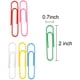 thumbnail image 3 of Sunmns 300 clips de papel grandes de colores, 2 pulgadas, 3 of 7