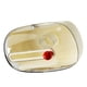 thumbnail image 1 of Caja de Pañuelos Montada en la Pared Blanco con Rojo, 1 of 3