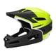 thumbnail image 3 of Casco De Bicicleta De Cara Completa, Casco Protector, Amortiguador, Casco De Bicicleta De Montaña, Amarillo Fluorescente, 3 of 5