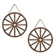 thumbnail image 4 of Rueda de carreta de madera colgante, rueda de madera Vintage estética para colgar en la pared, rueda de madera decorativa para festivales, tienda y Ba, 4 of 4