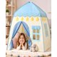 thumbnail image 1 of Casita Infantil con Cortinas Estrellas y Ventanas de Malla, 1 of 6