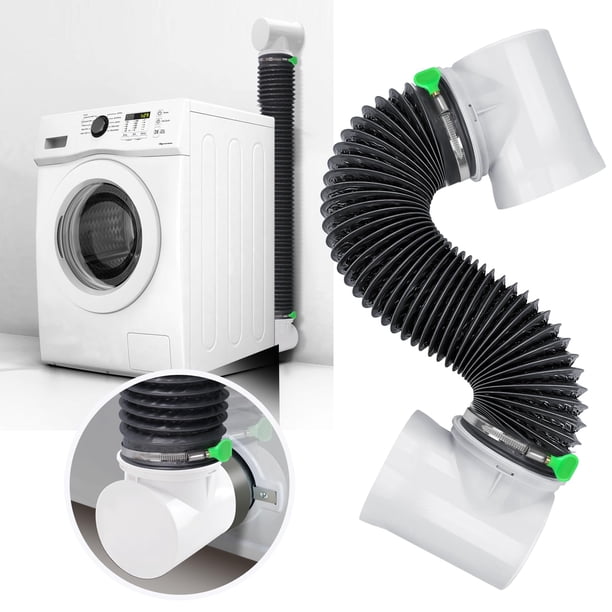 Kit de mangueras de ventilación para secadora MCKB-JAMES para espacios reducidos con codo de 90 grados