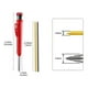 thumbnail image 3 of Lápiz Carpintero Profesional 6 Minas Marcador Solido Plomo, 3 of 6