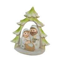 Magideal - Pequeña Figura Navideña Del Nacimiento, Estatua De La Sagrada Familia, Decoración Coleccionable Para El Árbol De Navidad O Como Fondo Para Fiestas Nav