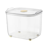 Magideal - Pecera De Escritorio Con Tapa A Prueba De Polvo Para Una Variedad De Peces Tropicales, Pecera De Acuario Para Tortugas, Peces Pequeños, Escritorios De Grande