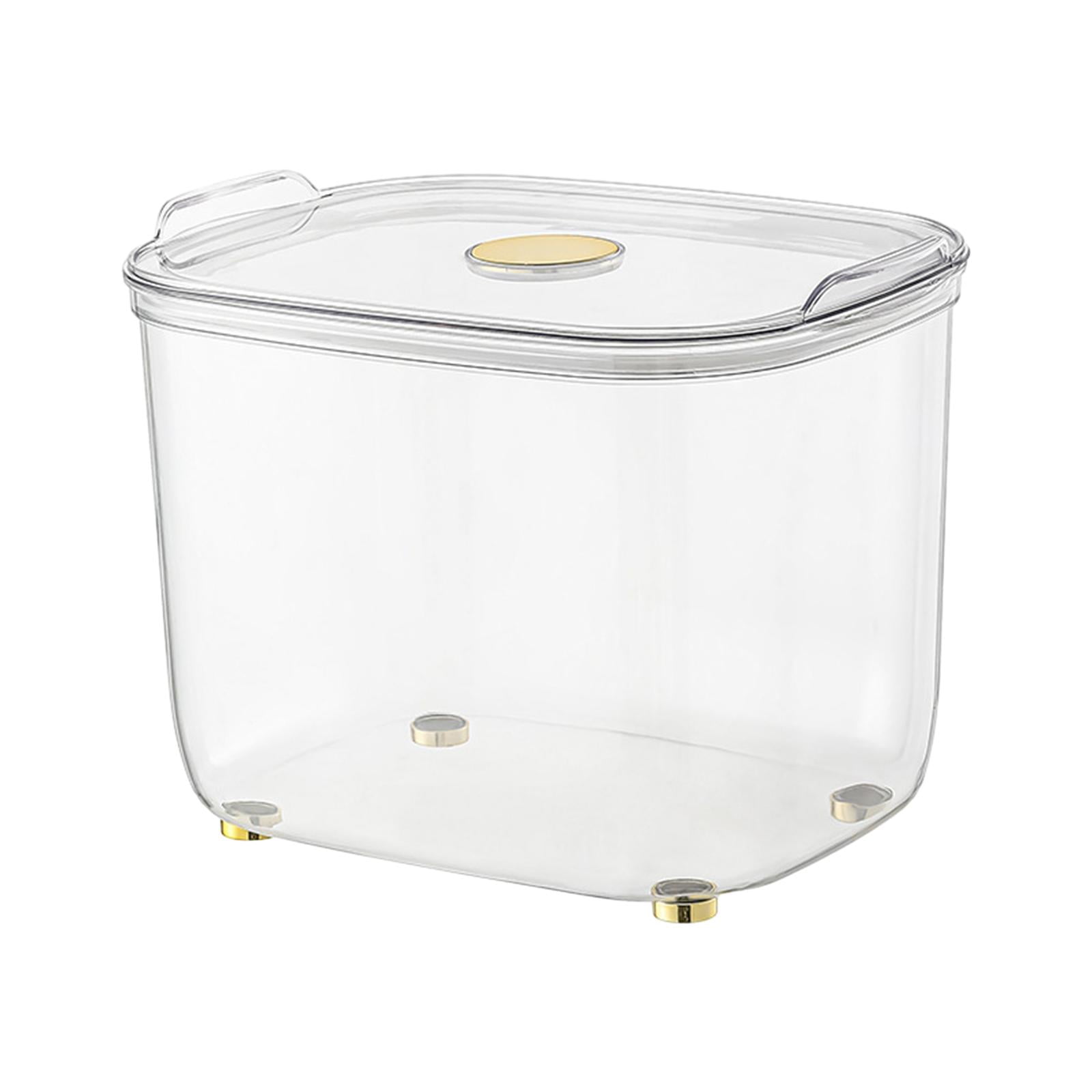 Magideal - Pecera De Escritorio Con Tapa A Prueba De Polvo Para Una Variedad De Peces Tropicales, Pecera De Acuario Para Tortugas, Peces Pequeños, Escritorios De Grande