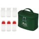 thumbnail image 3 of Frascos de especias de plástico Contenedor de condimentos con tapa, Camping Cocina libre Coctelera de especias Botella organizadora de , Verde, 3 of 5