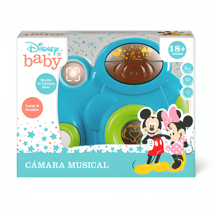 Cámara Musical Con Luz – Disney