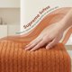 thumbnail image 3 of REGALWOVEN 1 Paquete de Toallas de Baño de Algodón con Tejido de Panal, Suaves y Absorbentes, de Secado Rápido y Ligeras para Ducha, Gimnasio, Viaje, Playa, Piscina, Spa Marrón 55" x 28", 3 of 7