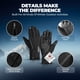 thumbnail image 5 of Guantes de invierno krosa 3M Thinsulate impermeables para hombre y mujer, 5 of 6