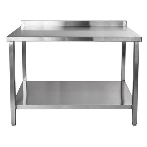 Imas - Mesón De Trabajo Mural Acero Inoxidable 190X60X85 Cm