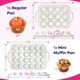 thumbnail image 3 of Molde para muffins RICCLE 2 unidades de silicona con marco de metal, 3 of 9
