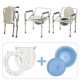thumbnail image 3 of Silla Inodoro Baño Portátil Agarradera Adulto Mayor Ajustable, 3 of 8