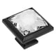 thumbnail image 1 of Perilla para gabinete Cosmas 5883FB, negro mate, vidrio transparente, 3 cm, 1 of 2