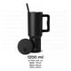 thumbnail image 3 of Vaso Termico Mug Asa Doble Pared 1,2l Inoxidable Frio Calor LILA, 3 of 4