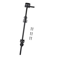 Magideal - Cerradura De Puerta, Varilla De Caída, Varilla De Caída, Tope De Puerta, Pestillo De Puerta Para Puerta De Patio, Puertas De Metal, Puertas, Repuestos , 24 Pulgadas