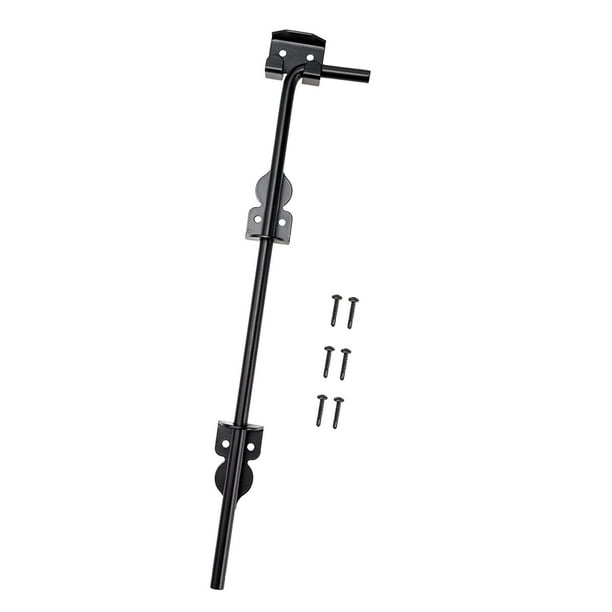 Cerradura de puerta, varilla de caída, varilla de caída, tope de puerta, pestillo de puerta para puerta de Patio, puertas de Metal, puertas, repuestos , 24 pulgadas