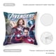 thumbnail image 5 of Los Vengadores Fundas de almohada de terciopelo con tema, regalos de funda de almohada, decoración para el hogar, cojín de lanzar, regalo de cumpleaños para fans y parejas.30*30cm., 5 of 6