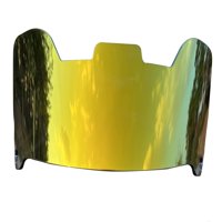 Magideal - Visera De Fútbol Protección Ocular Práctica Mejora La Visibilidad Y Protege Tus Ojos Oro