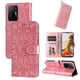 thumbnail image 4 of Funda tipo cartera FOXDOCK para Xiaomi 11T , diseño girasol en relieve, cuero PU, cierre magnético, soporte y tarjetero, 4 of 5