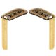 thumbnail image 1 of 1 par hombres punk rock estrella borla hombro epaulette traje accesorio oro, 1 of 3