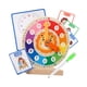 thumbnail image 4 of Reloj didáctico analógico de madera, juguete sensorial para leer la hora, ayuda didáctica portátil para aprender la hora, herramienta educativa para n, 4 of 5