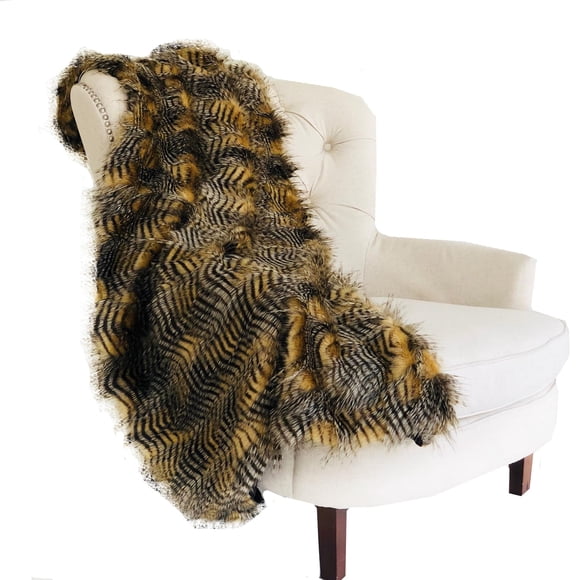 Manta de lujo Plutus Brands Porcupine 203 × 229 cm
